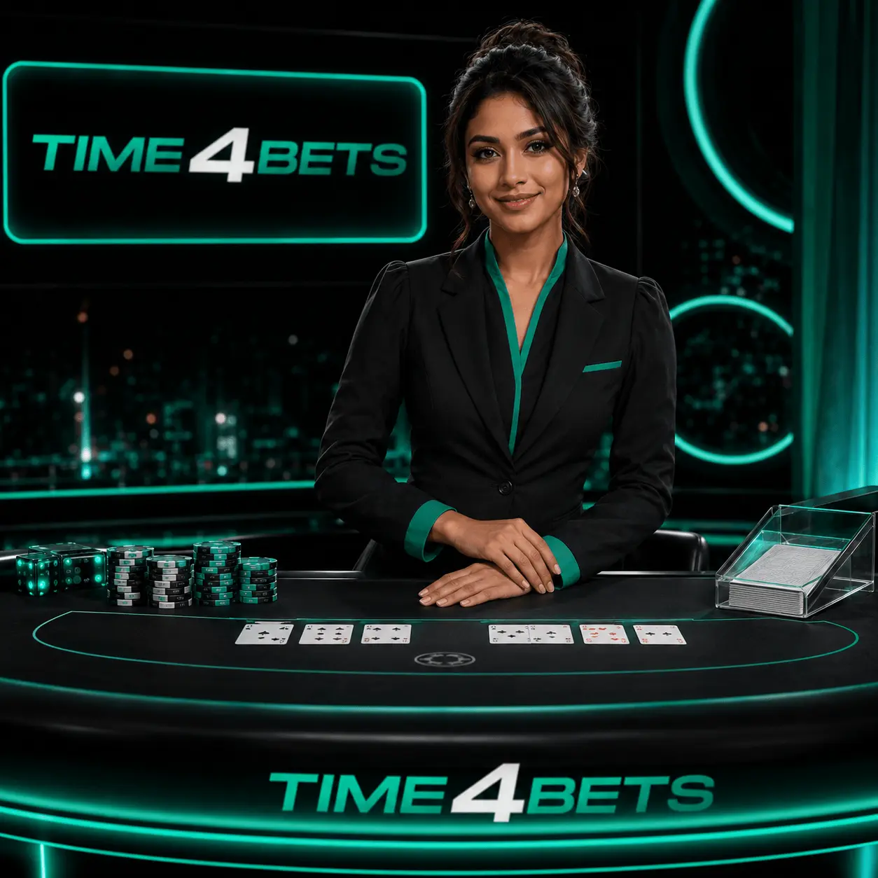 Time4Bets Casino: Betting Line, Casino Lobby and Cashier