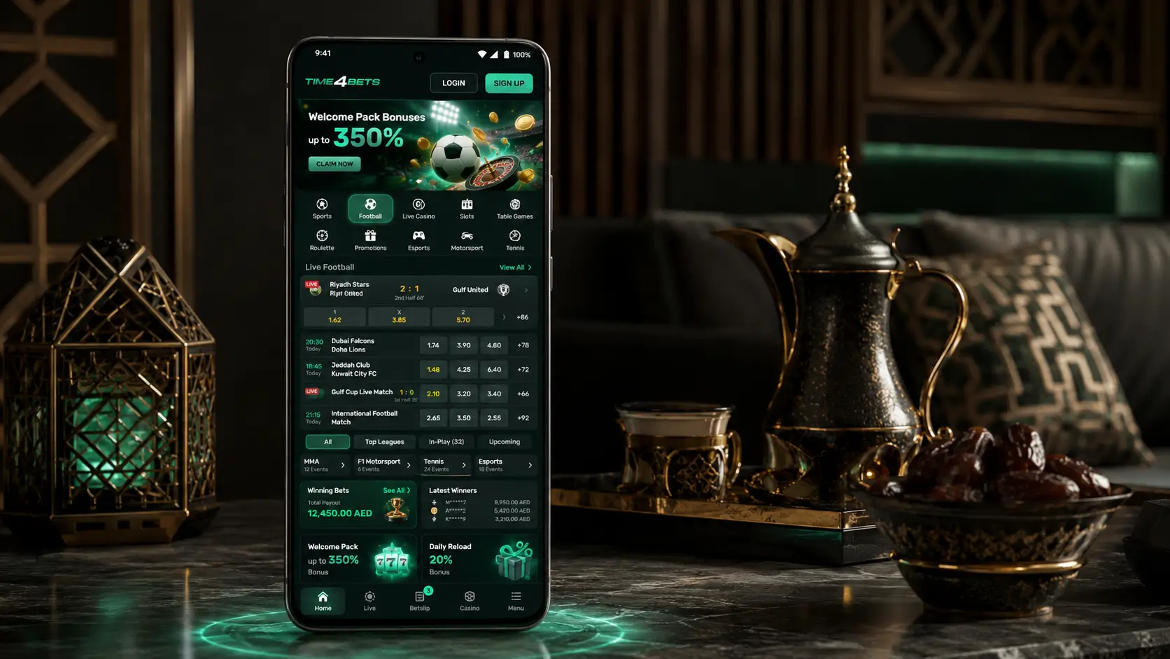 App Time4bets